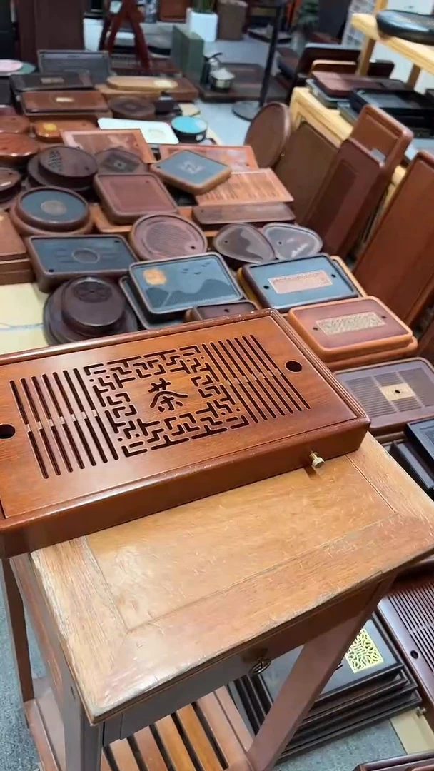 福利花梨木一整块长36CM*宽20CM茶盘送管