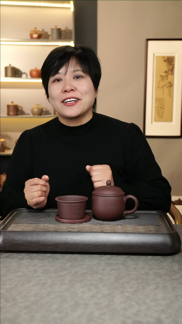 【闪购商品】紫砂茶杯将军杯四件套@@GB01559