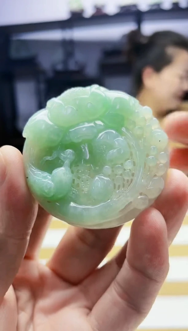 定制翡翠未镶嵌毛货07150073