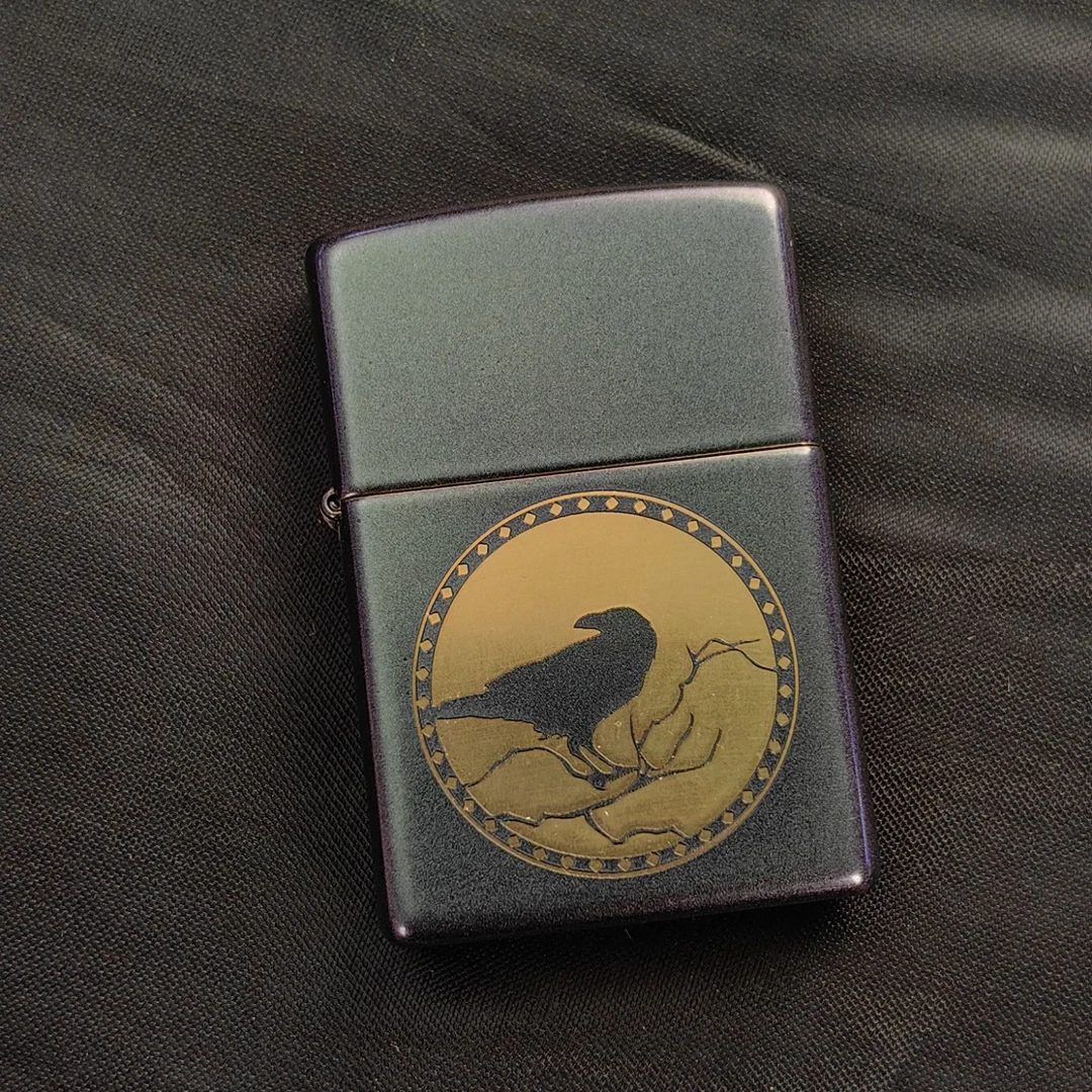 ZIPPO 打火机正品 49186幻绿喜鹊 1471【大白专属】