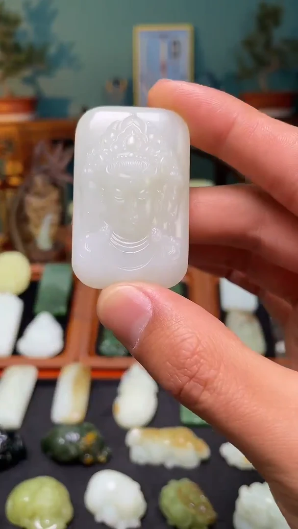 未镶嵌和田玉挂件吊坠
