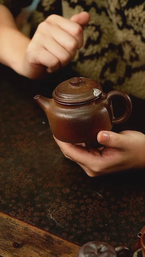 茶杯紫砂56号紫砂柴烧