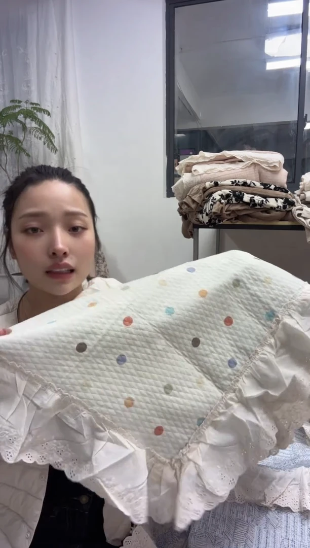 棉棉  夹棉床盖三件套