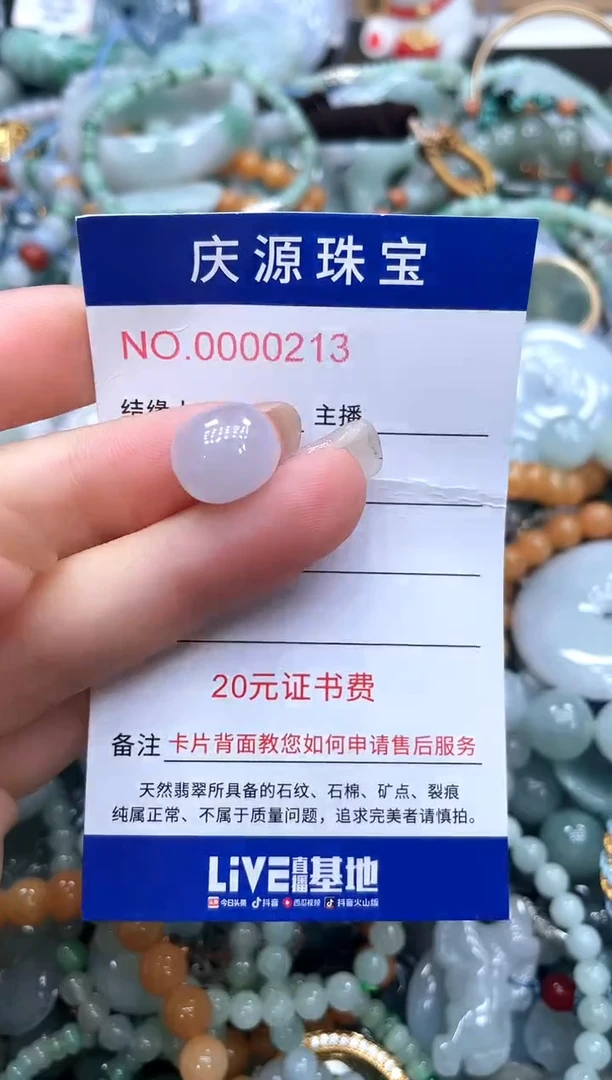 翡翠未镶嵌颈饰002