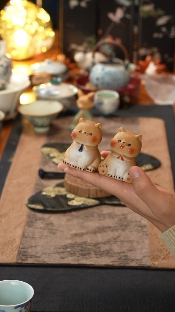 【闪购商品】黄金段泥茶宠黄金段泥茶宠两只