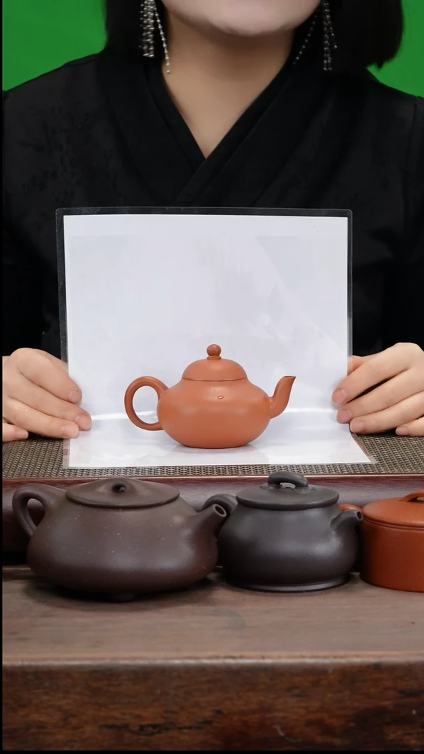 【闪购商品】紫砂茶壶全手工零添加朱砂矮梨