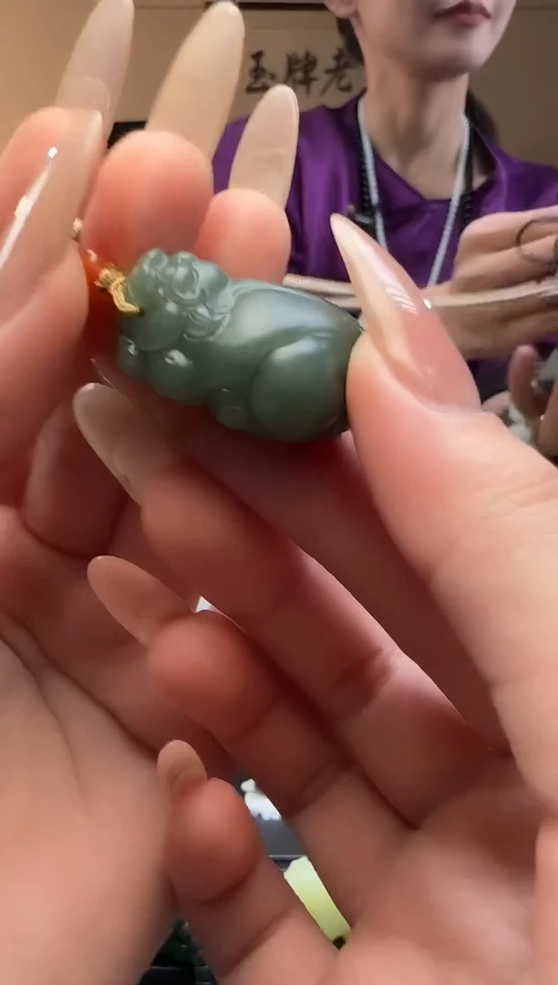 【闪购商品】和田玉貔貅未镶嵌吊坠