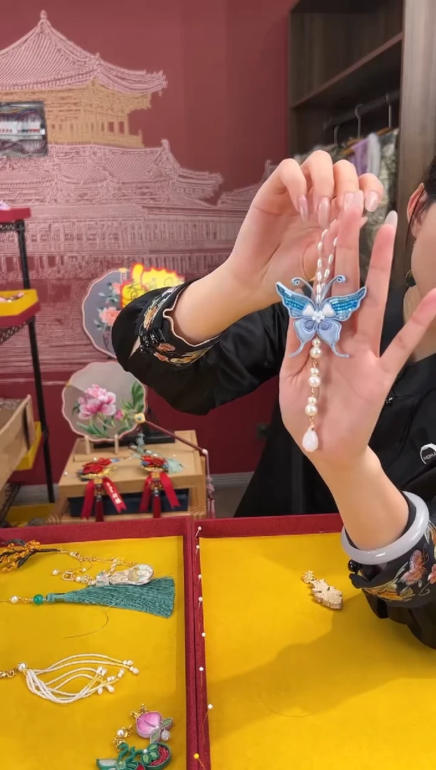 【闪购商品】刺绣苏绣世家非遗手工（胸针）