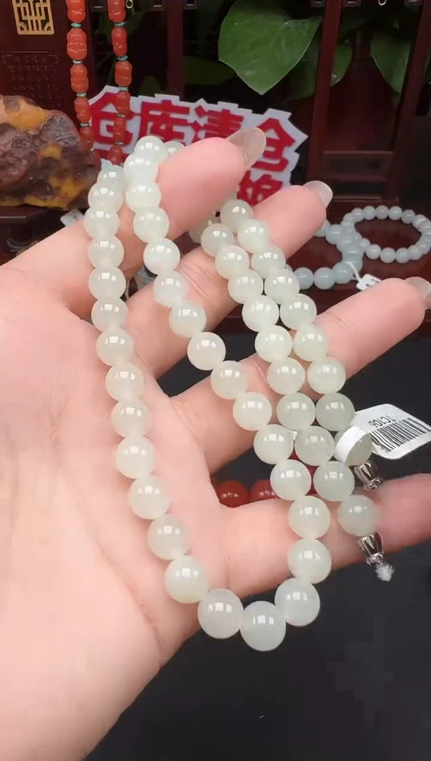 颈饰未镶嵌和田玉项链多样性发其一tc106