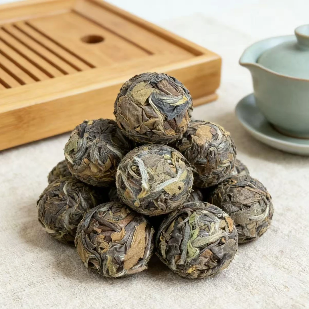 【江缘】福鼎白茶，贡眉龙珠· 2016年贡眉·碳焙 龙珠