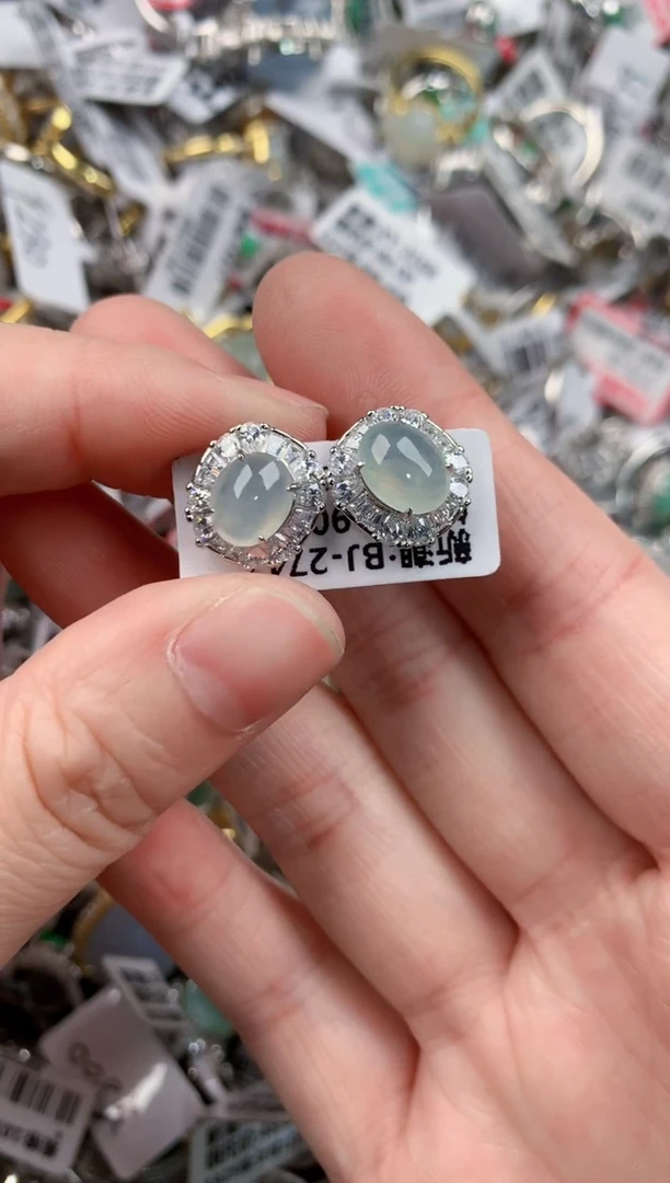 银S925镶嵌戒指翡翠^****ᵃ222          8