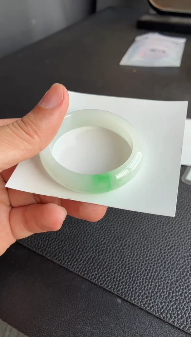 未镶嵌手镯翡翠95号51.3*44.5*12.3*7.1贵妃