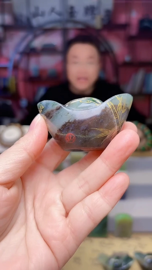 未镶嵌独山玉手把325