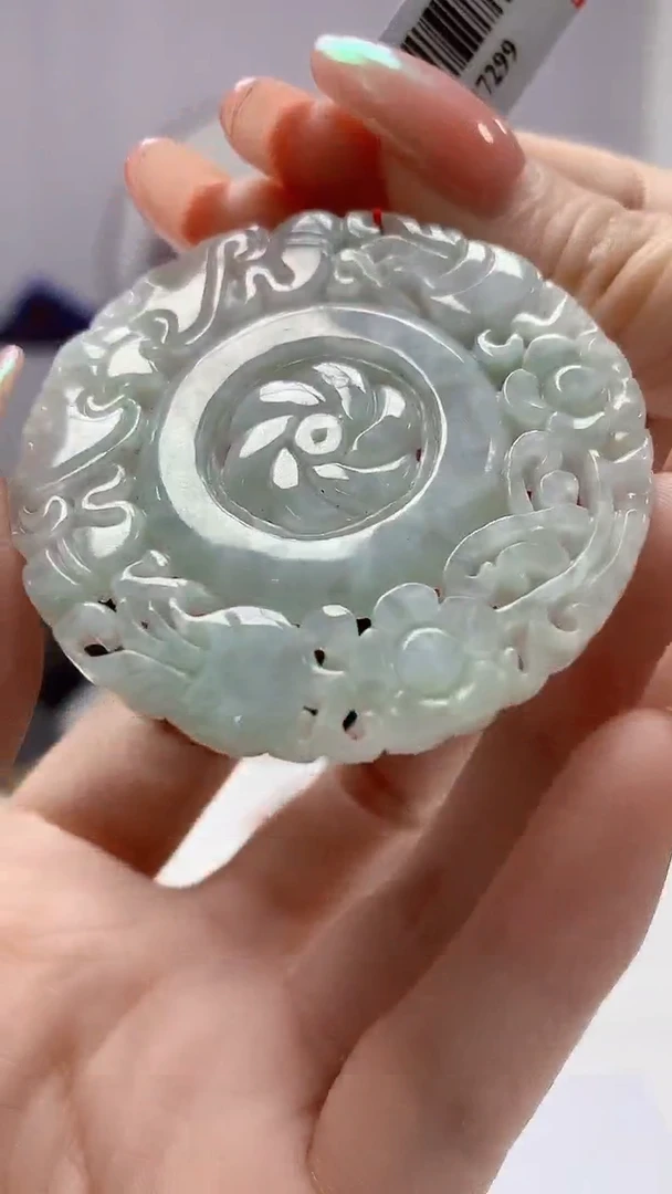 【闪购商品】翡翠颈饰未镶嵌4852DD-jj117花