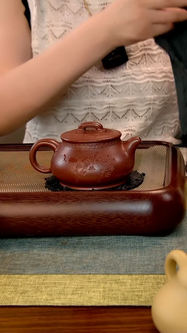 茶壶紫砂徐记福康 原矿紫砂 2