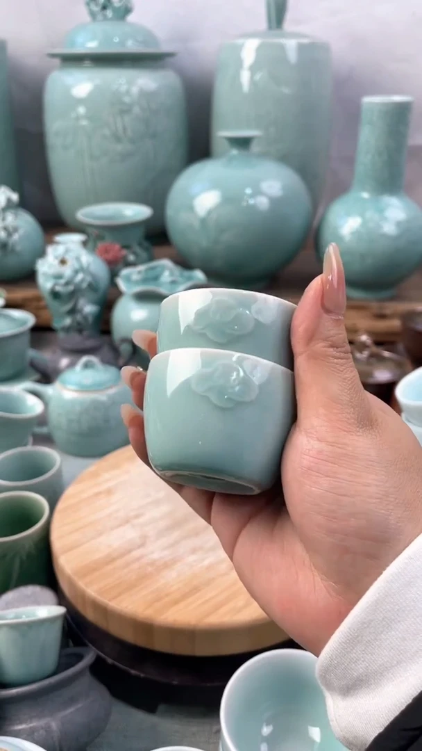 【闪购商品】特价 微瑕 慧仙青瓷