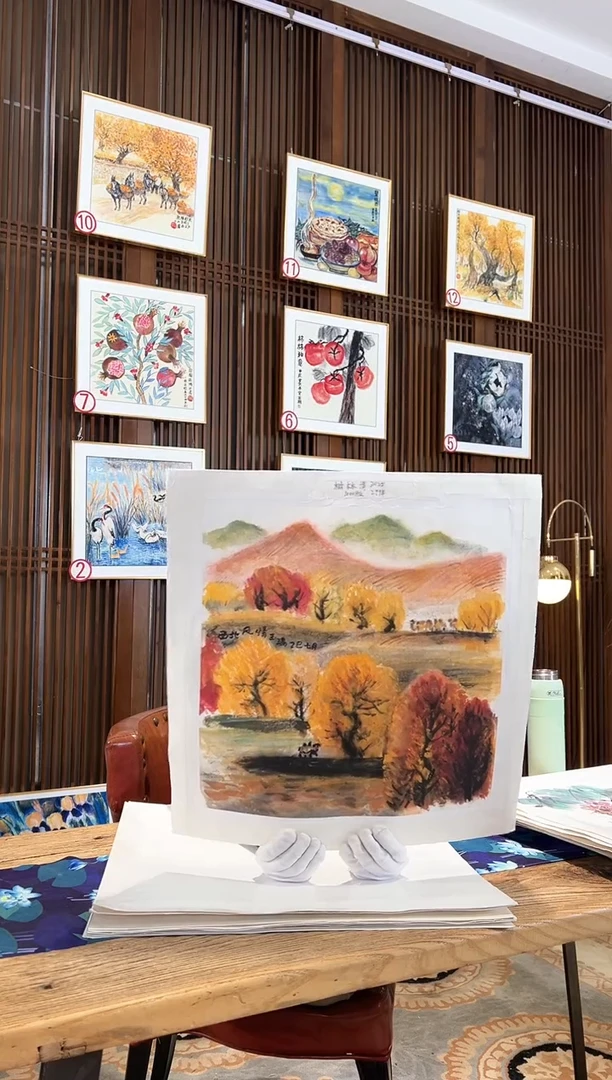 版画耿玉琨名章限量版画S