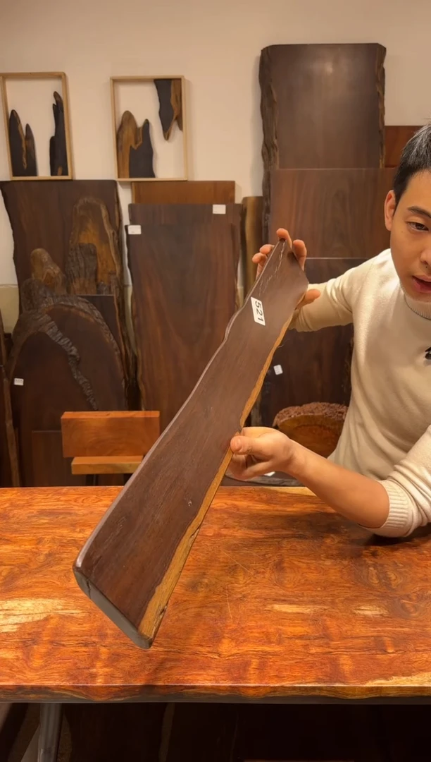 风车木（黑檀木）尺寸72*11*2.5编号521