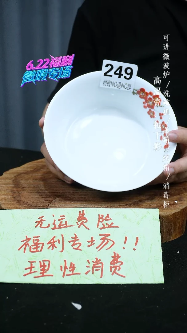 其他高温瓷（马蹄汤碗）微瑕249