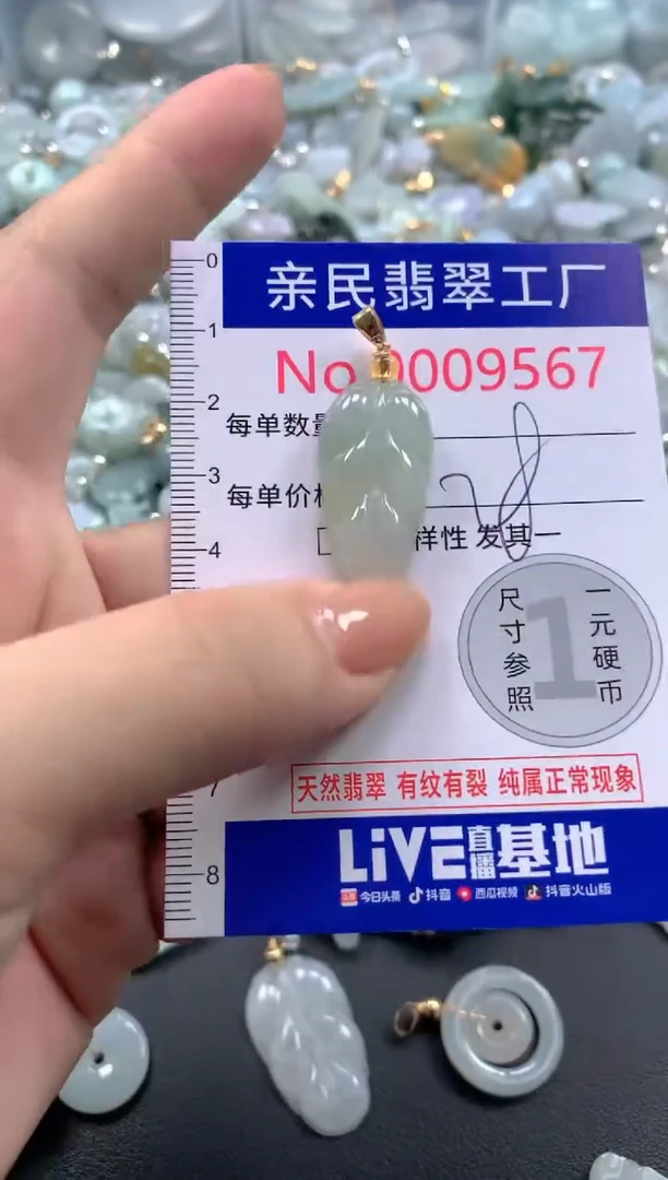 颈饰未镶嵌翡翠9567