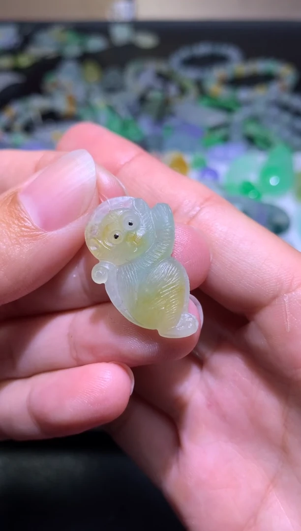 定制翡翠未镶嵌毛货