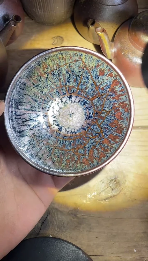 茶盏老木头精选柴烧375