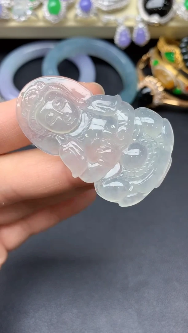 颈饰未镶嵌翡翠37-雪姐翡翠天天见