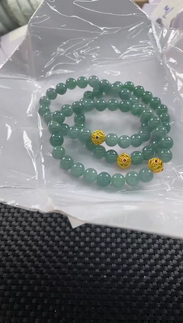 未镶嵌手串翡翠9（多样性发一件）
