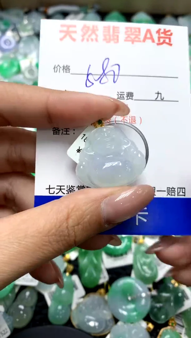 【闪购商品】翡翠颈饰18K金镶嵌111111111