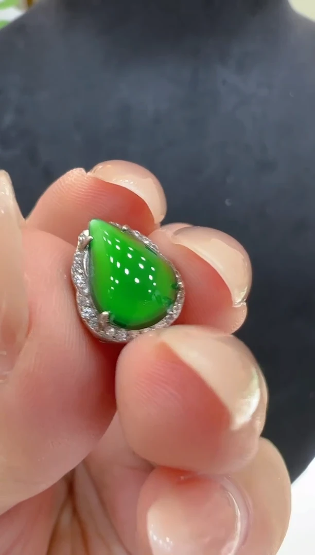 翡翠银S925镶嵌吊坠(不含链)多样性团购发一件