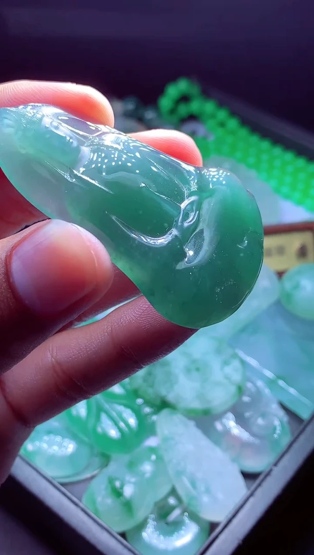 未镶嵌定制翡翠荪*#翡翠毛货定制