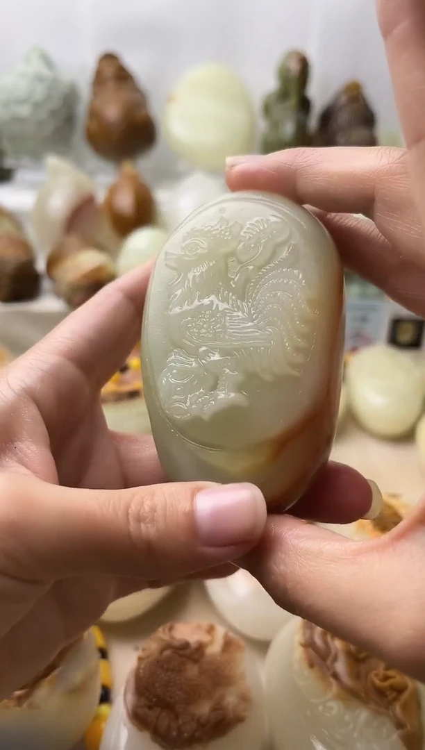 石材古青石棉纹正常不退换鸡