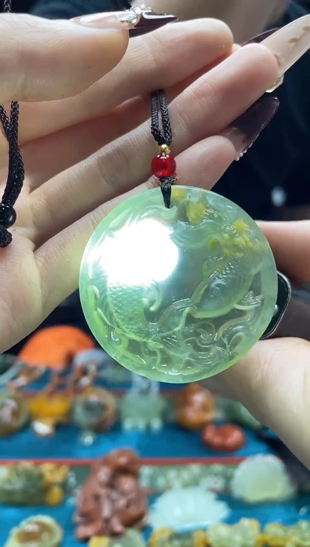 未镶嵌岫玉吊坠·多样性发货*拍一发一