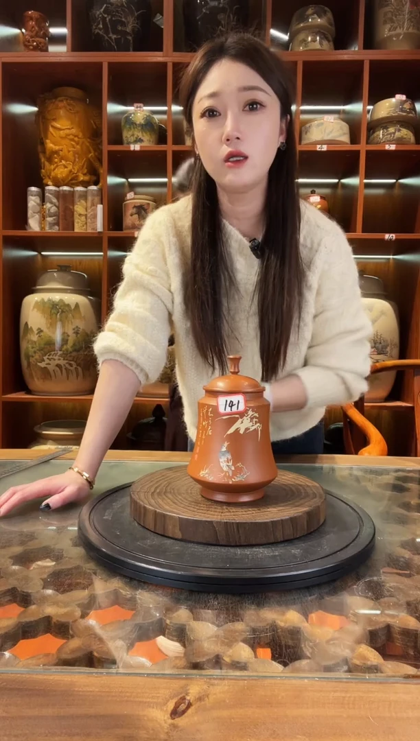 罐云南建水紫陶复烧小茶罐@141