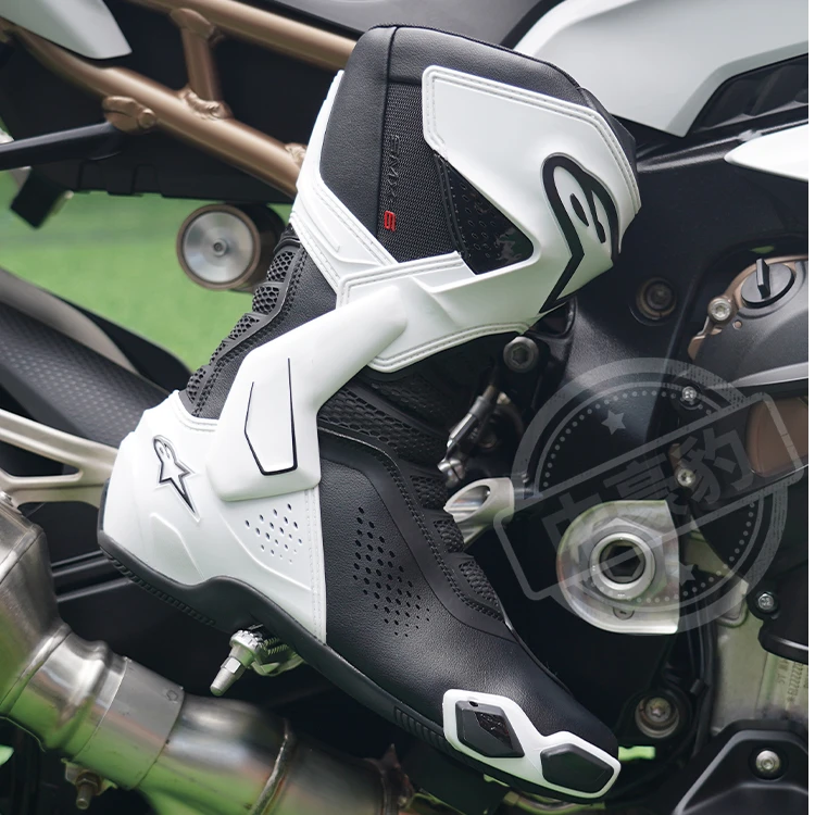 a星摩托车骑行靴SMX-6 V3赛道长靴赛车靴摩托靴防摔机车靴摩托鞋