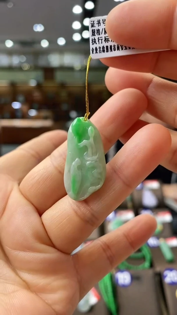 【闪购商品】翡翠颈饰未镶嵌悟道
