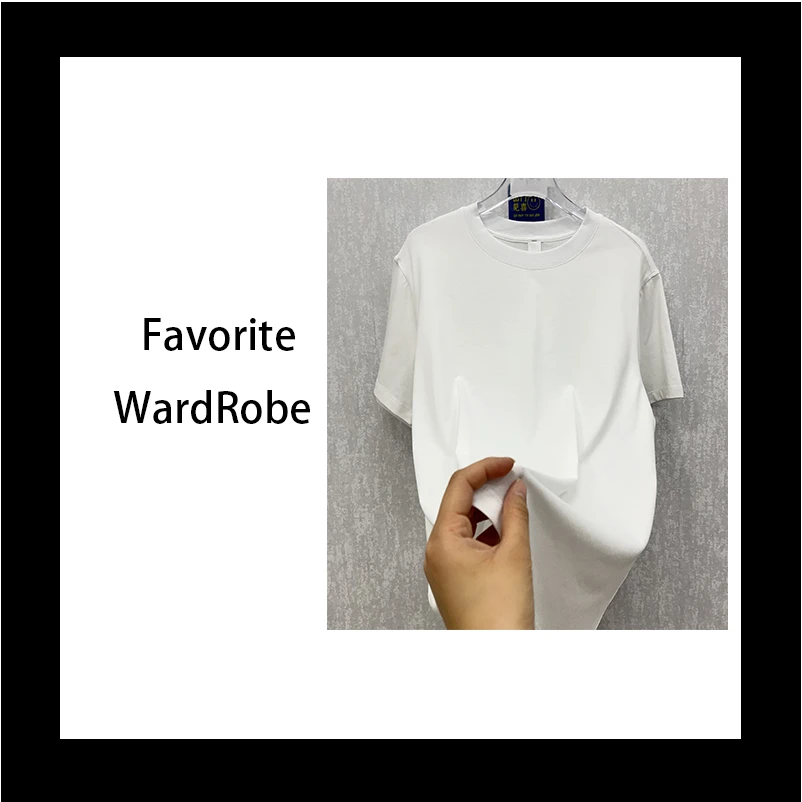 1055 NU后中拉条短T