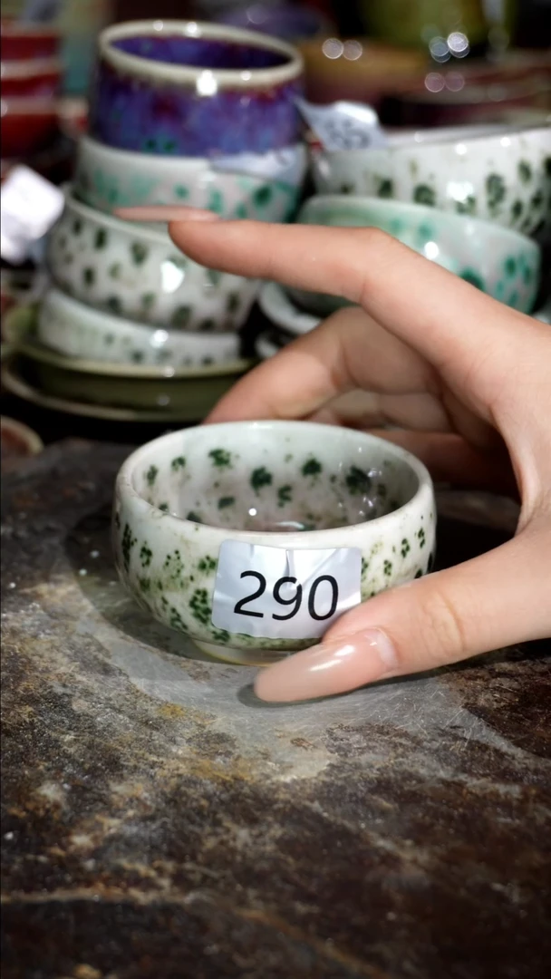 摆件精品窑变钧瓷茶器