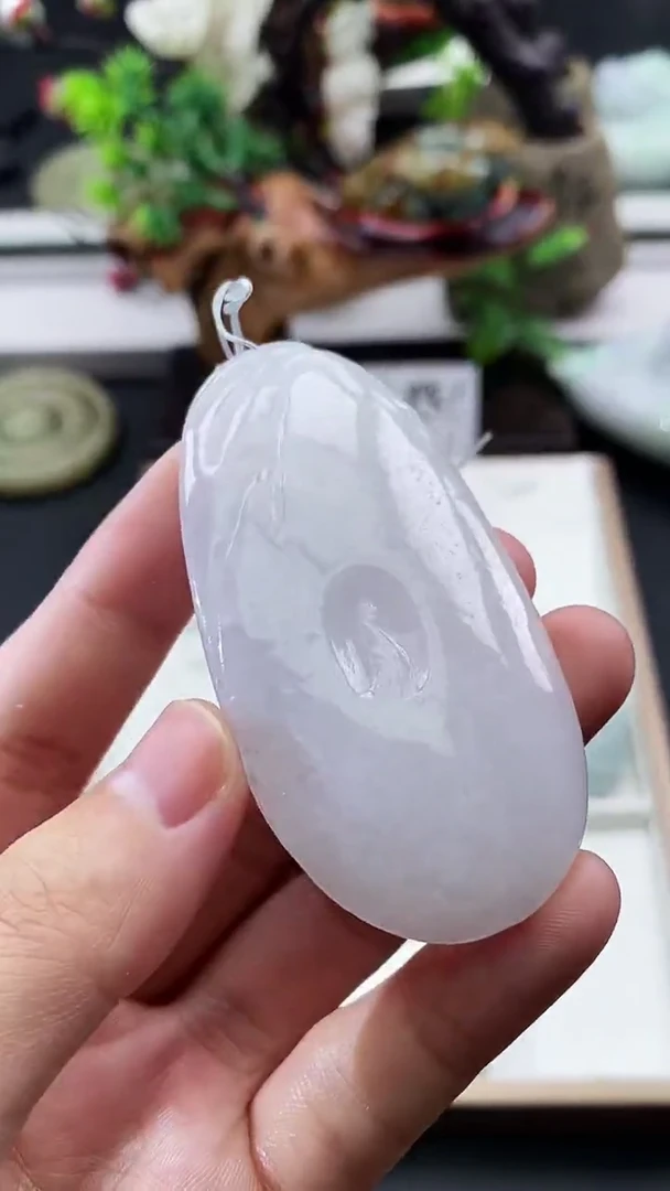 颈饰未镶嵌翡翠天然缅甸A货翡翠