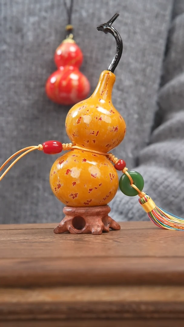 【闪购商品】674号-大漆小葫芦挂件（福利款）