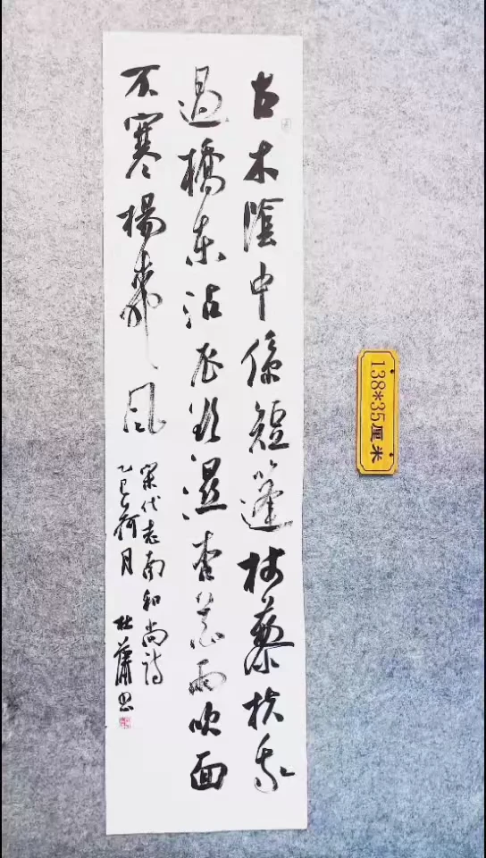 书法114中书协 杜潇书法放漏