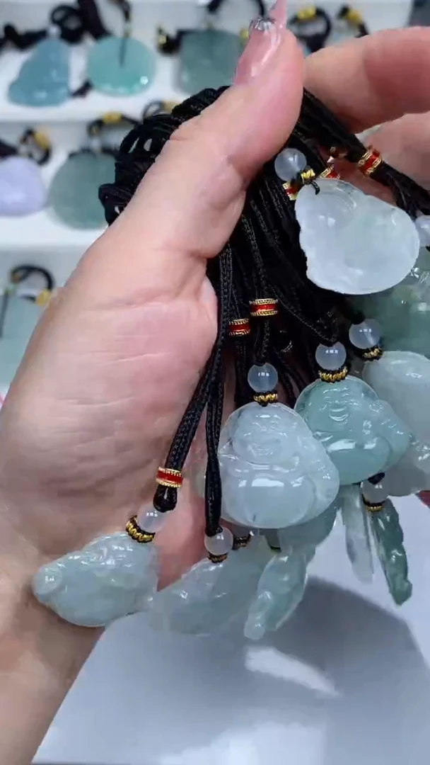 颈饰未镶嵌翡翠吊坠团购多样性发一件