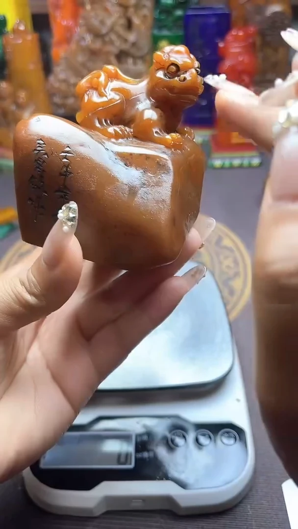 寿山石印石纯天然石料