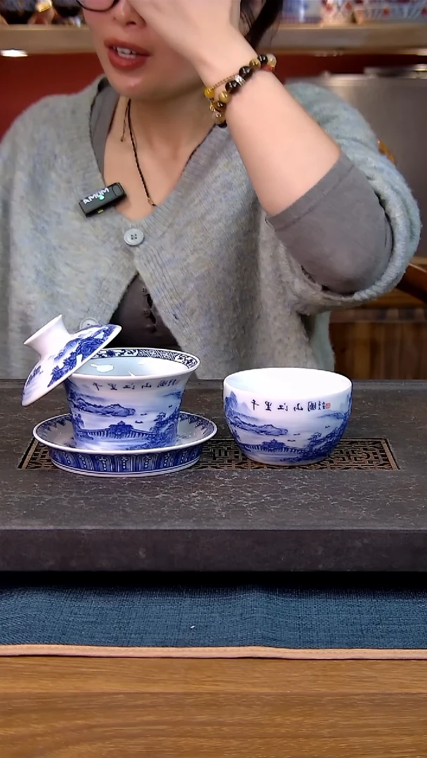 简装家用款2件套 白瓷陶瓷茶具