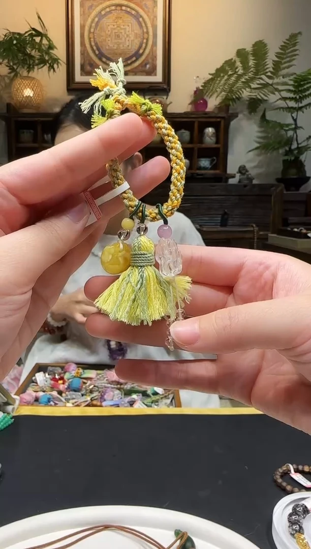 蜜蜡颈饰未镶嵌挂件