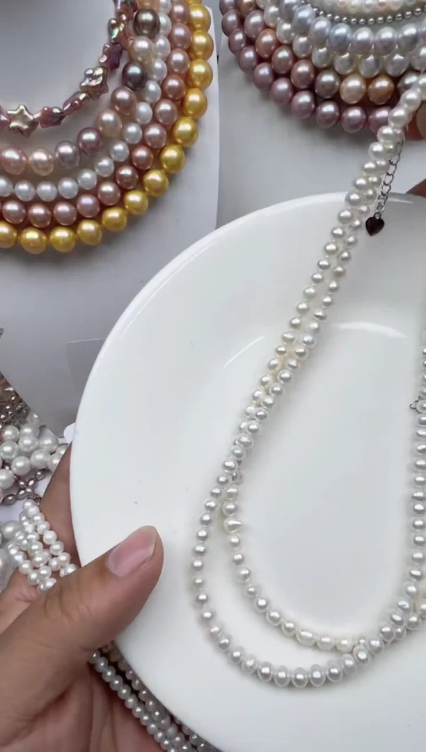 【闪购商品】淡水珍珠颈饰未镶嵌1