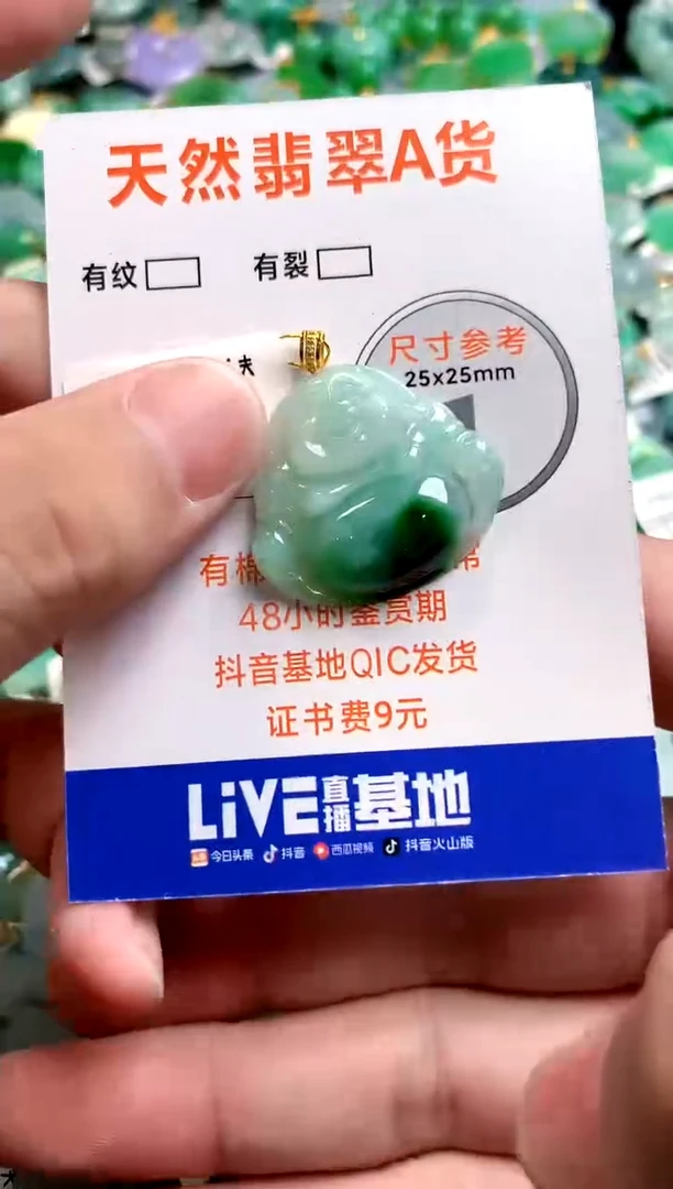 颈饰18K金镶嵌翡翠0581349114