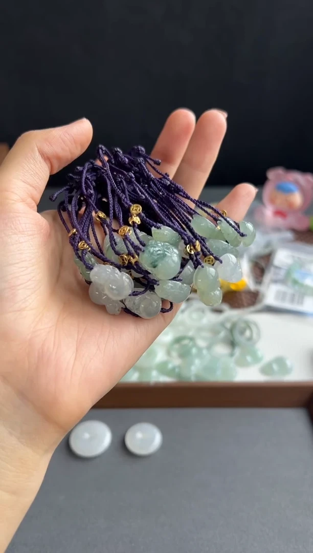 未镶嵌手绳翡翠101买断多样性发一