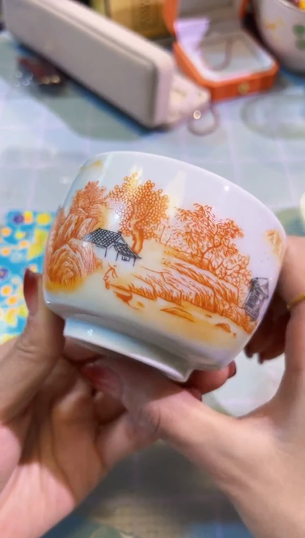 【闪购商品】瓷片陶茶666文玩周边多人