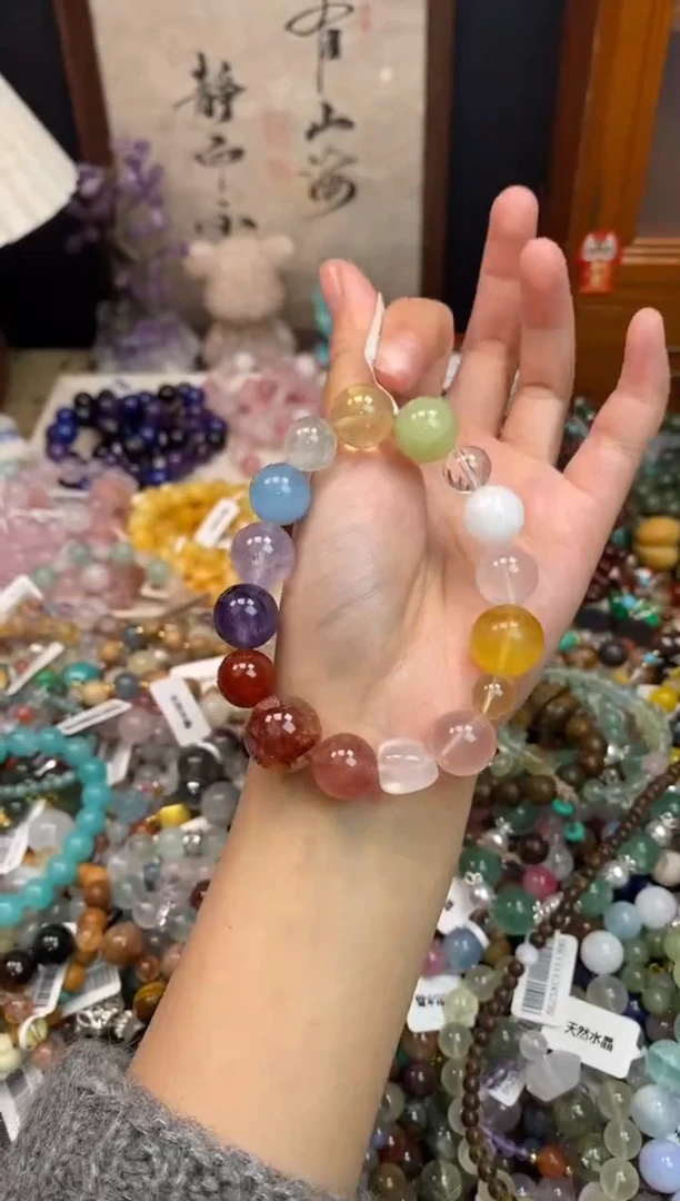 未镶嵌手链水晶234